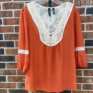 Boutique Brand Top Tunic Blouse